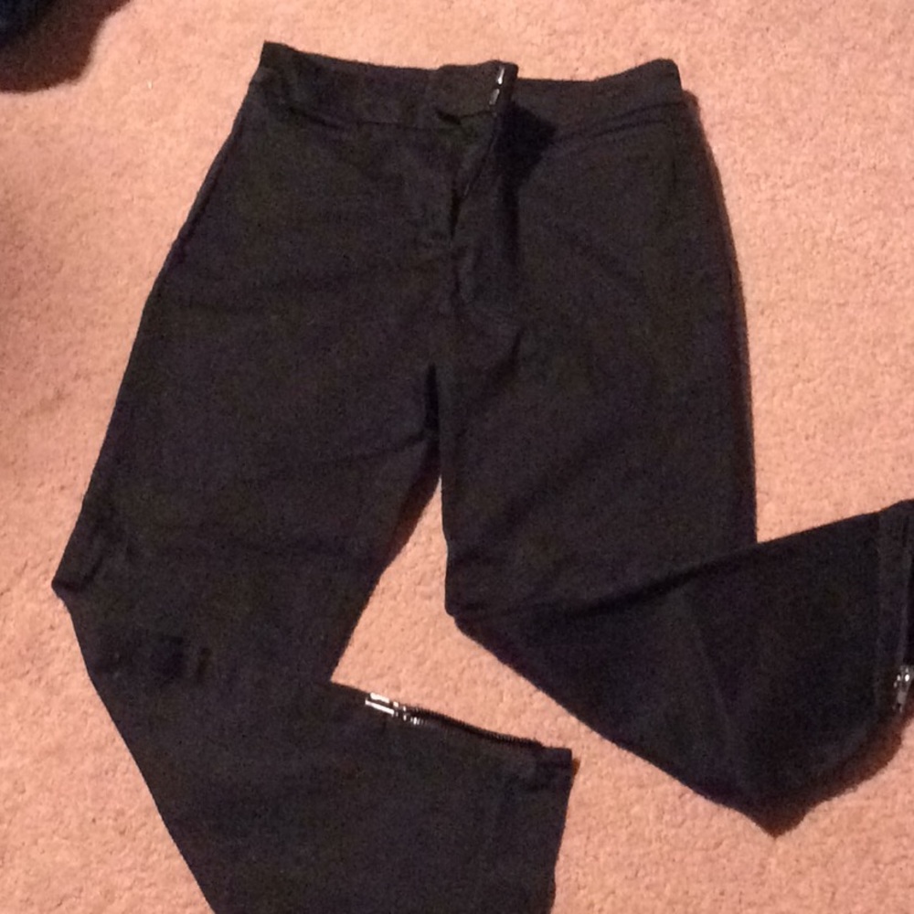 Cache black skinny dress pants